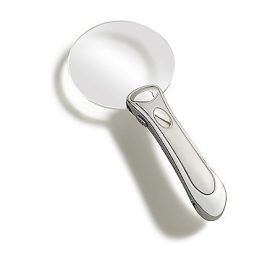 TFA KÉZI NAGYÍTÓ LEDES FÉM NYELŰ 501235 Ø90MM (2X)