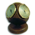 TFA asztali barométer dió (mogyoró) színű hátlappal – mechanikus légnyomásmérő