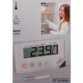   Kalibrált Digitális vezetékes érzékelővel ellátott hőmérő 30.1034 LT102