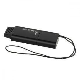   SMARTHY, Thermo-hygrométer szenzor okostelefonokhoz (iOS és Android), fekete