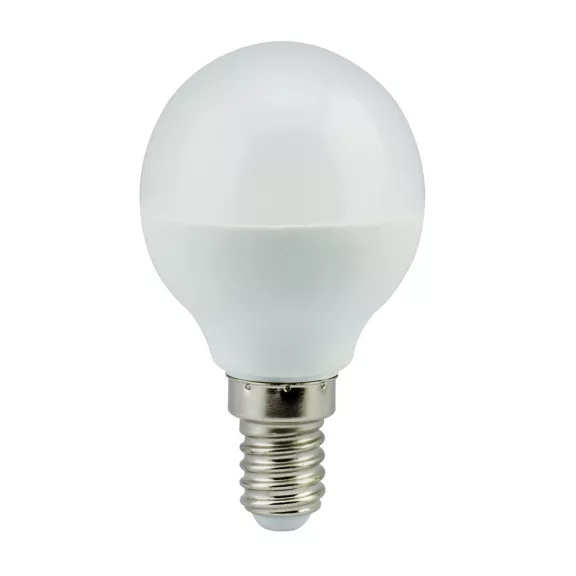 Gömb LED fényforrás 6W, 4000K, E14 Gömb LED fényforrás 6W, 4000K, E14