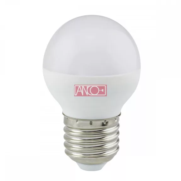 Gömb LED fényforrás 6W, E27 Gömb LED fényforrás 6W, E27