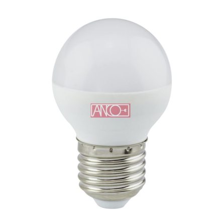 Kisgömb LED fényforrás, E27, 4W, G45, 320lm, 3000K