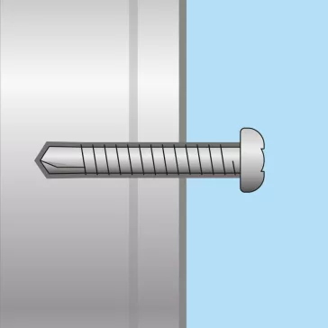   Önfúró laposfejű lemezcsavar - 4,2 x 19 mm - 60 db / csomag