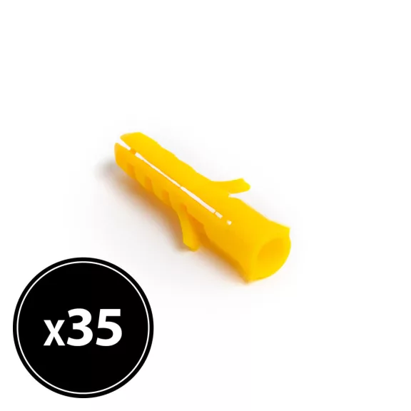 Tipli - 6 x 30 mm - 35 db / csomag Tipli - 6 x 30 mm - 35 db / csomag