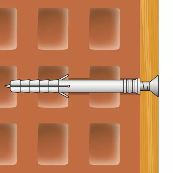 Beütődűbel - 8 x 80 mm - 6 db / csomag Beütődűbel - 8 x 80 mm - 6 db / csomag