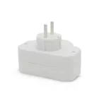 3-as fali elosztó - kapcsolóval 250 V • 16 A