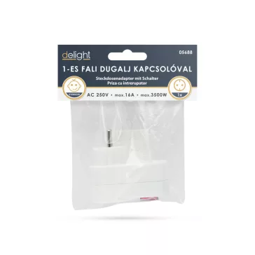 Fali dugalj kapcsolós max. 3500 W