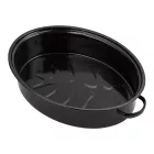 Nava 10-053-001 ovális zománcozott kacsasütő, 42 cm