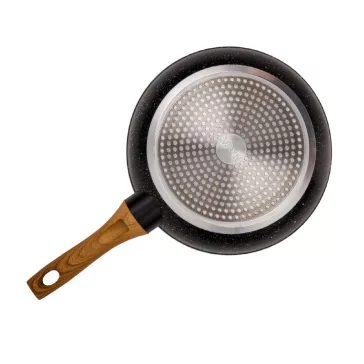   Nava 10-144-101 Nature tapadásmentes serpenyő, kőbevonattal, 24 cm átmérő