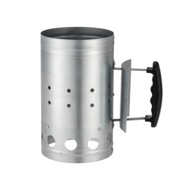   Blim+ 10-186-005 faszénbegyújtó, horganyzott acél, 15cm átmérő, 27cm magasság