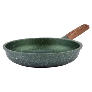   Nava 10-255-002 Ωmega tapadásmentes öntött alumínium serpenyő, kőbevonattal, 24 cm