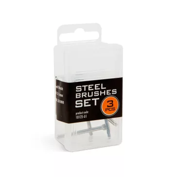 Tisztítókefeszett (fém) 3 db / bliszter