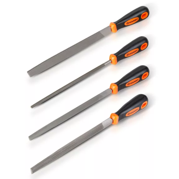 Precíziós kézi reszelő szett - 8" - 4 db / csomag Precíziós kézi reszelő szett - 8" - 4 db / csomag