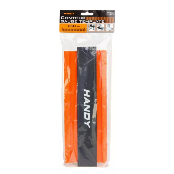 Kontúrmérő sablon - 25,4 cm - műanyag Kontúrmérő sablon - 25,4 cm - műanyag