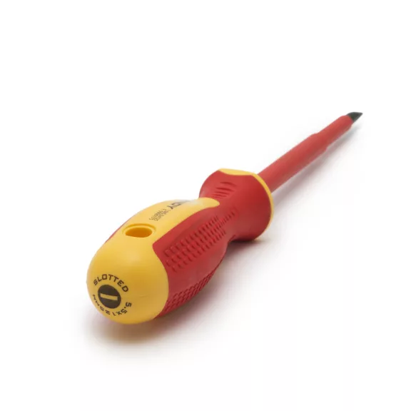 Csavarhúzó - 1 x 5,5 x 125 mm - 1000V-ig szigetelt Csavarhúzó - 1 x 5,5 x 125 mm - 1000V-ig szigetelt