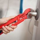 Csőfogó 1" 45°-os S alakú pofával Crom Vanadium 10621A