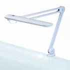 Asztali LED lámpa - dimmerelhető - fém - fehér