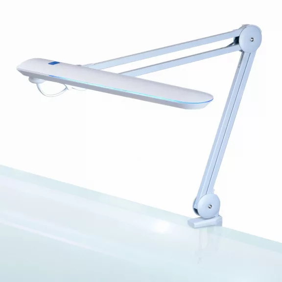 Asztali LED lámpa - dimmerelhető - fém - fehér Asztali LED lámpa - dimmerelhető - fém - fehér
