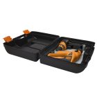 2 az 1-ben fúró + alkatrész tároló műanyag táska 15.7" - 400 x 300 x 155 mm