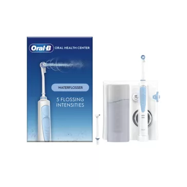   ORAL-B OXYJET szájzuhany, mikrobuborékos, 5 üzemmód, fogínybetségre, fogszabályzó, híd, korona tisztításra, 10PO010417