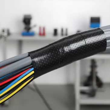   Önvulkanizáló szigetelőszalag - 5 m x 25 mm - max. 25 KV - fekete