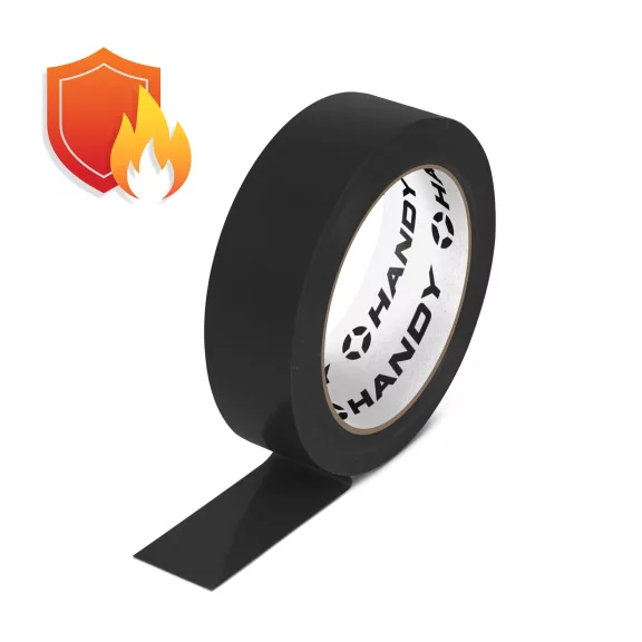 Szigetelőszalag - PVC, -18 - (+105)°C - 20 m x 19 mm - fekete Szigetelőszalag - PVC, -18 - (+105)°C - 20 m x 19 mm - fekete
