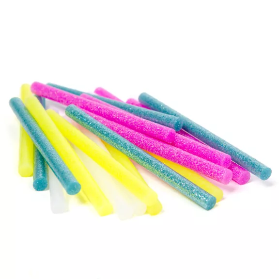 Ragasztórúd - 7 x 100 mm - Fluoreszkáló színes - 20 db / csomag Ragasztórúd - 7 x 100 mm - Fluoreszkáló színes - 20 db / csomag