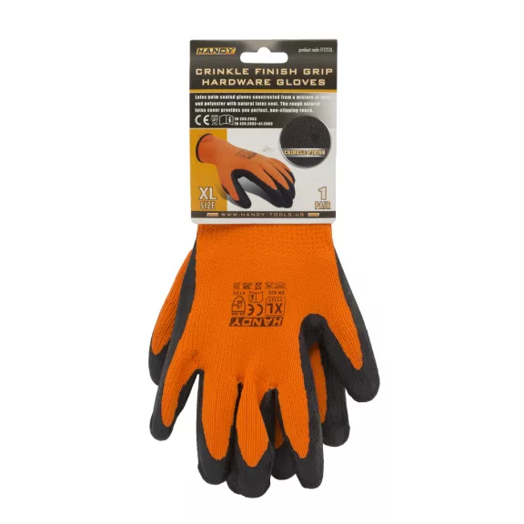 Szerelőkesztyű latex bevonatú Szerelőkesztyű latex bevonatú