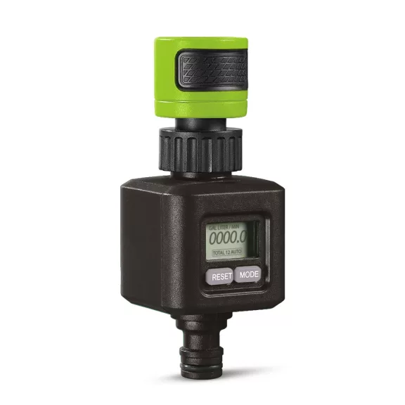 Vízátfolyásmérő - LCD kijelző - 4 mérési mód - elemes Vízátfolyásmérő - LCD kijelző - 4 mérési mód - elemes