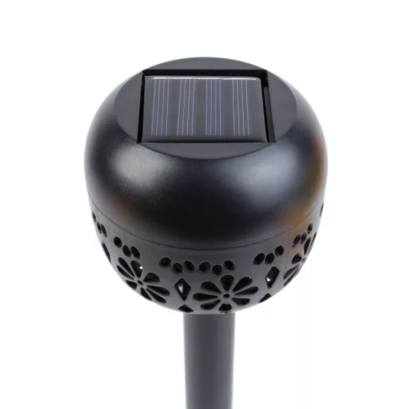 Leszúrható szolár lámpa - 1 melegfehér LED - 8 x 8 x 38 cm Leszúrható szolár lámpa - 1 melegfehér LED - 8 x 8 x 38 cm