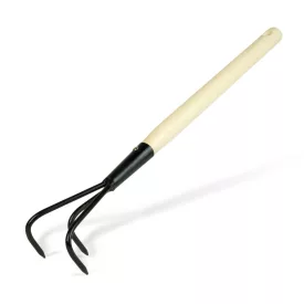 Kerti szerszám - talajlazító - 50 cm - fa nyéllel