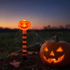 LED-es szolár lámpa - töklámpás