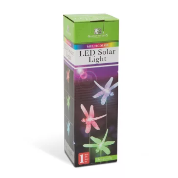 RGB LED-es szolár lámpa