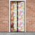 Szúnyogháló függöny ajtóra -mágneses- 100 x 210 cm - színes pillangós 11398K