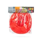 LED-es lampion - 1 LED - piros - 2 x AAA