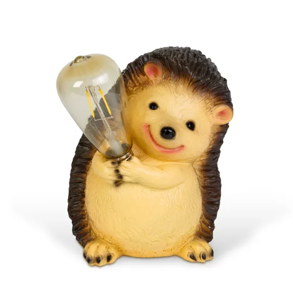 Szolár állatfigura - süni - 1 x filament LED - 16 x 19 x 23 cm Szolár állatfigura - süni - 1 x filament LED - 16 x 19 x 23 cm
