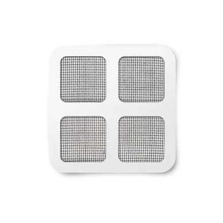 Szúnyogháló javítófolt - 10 x 10 cm - fekete - 4 db / csomag
