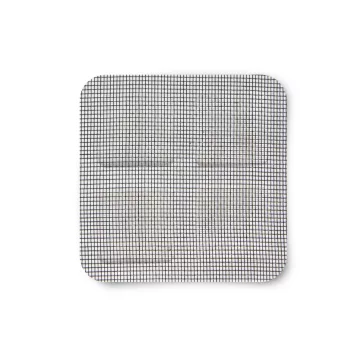   Szúnyogháló javítófolt - 10 x 10 cm - fekete - 4 db / csomag