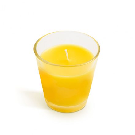Citronella illatgyertya pohár szúnyogriasztó - 6,5 x 6,5 cm