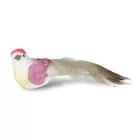 Kerti dekoráció - madárka - 12 cm - csipeszes - 2 db / csomag