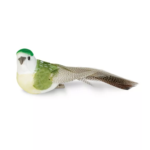 Kerti dekoráció - madárka - 12 cm - csipeszes - 2 db / csomag