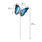Leszúrható dekor pillangó - többféle - 29 cm - műanyag