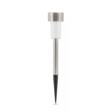 LED-es kültéri szolár lámpa 190 x 45 mm fém