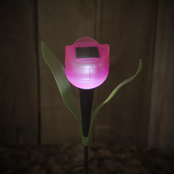LED-es szolár tulipánlámpa 30 cm LED-es szolár tulipánlámpa 30 cm