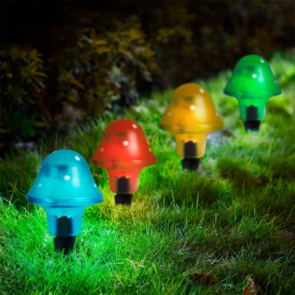 LED-es szolár gombalámpa LED-es szolár gombalámpa