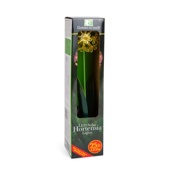 Leszúrható szolár virág - hortenzia - 2 féle - 25 melegfehér LED - 13 x 7 x 65 cm Leszúrható szolár virág - hortenzia - 2 féle - 25 melegfehér LED - 13 x 7 x 65 cm