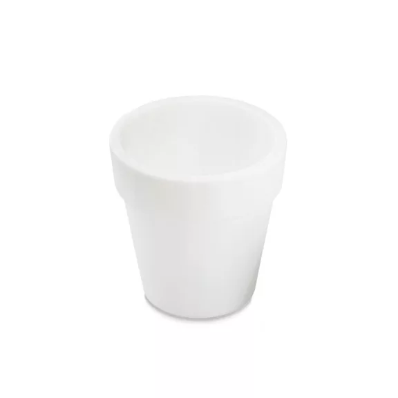 Szolár virágcserép - 4 hidegfehér LED - 16,5 x 19 cm Szolár virágcserép - 4 hidegfehér LED - 16,5 x 19 cm