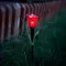 LED-es szolár tulipánlámpa - sárga / piros / rózsaszín - 31 cm 