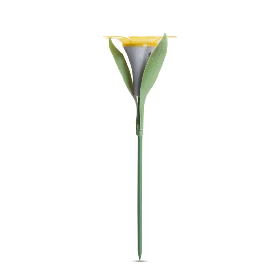 Leszúrható szolár virág - 3 szín - 30 x 10 cm - fehér LED Leszúrható szolár virág - 3 szín - 30 x 10 cm - fehér LED